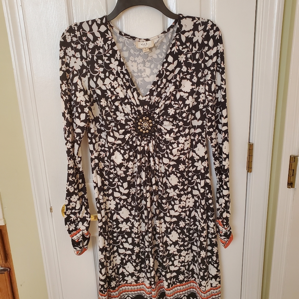 ECI Boho Print Dress - Picture 2 of 11
